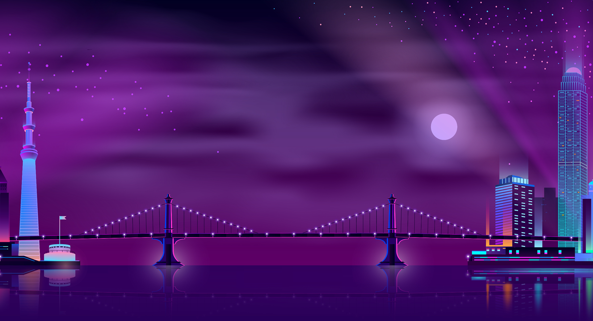 Landing background